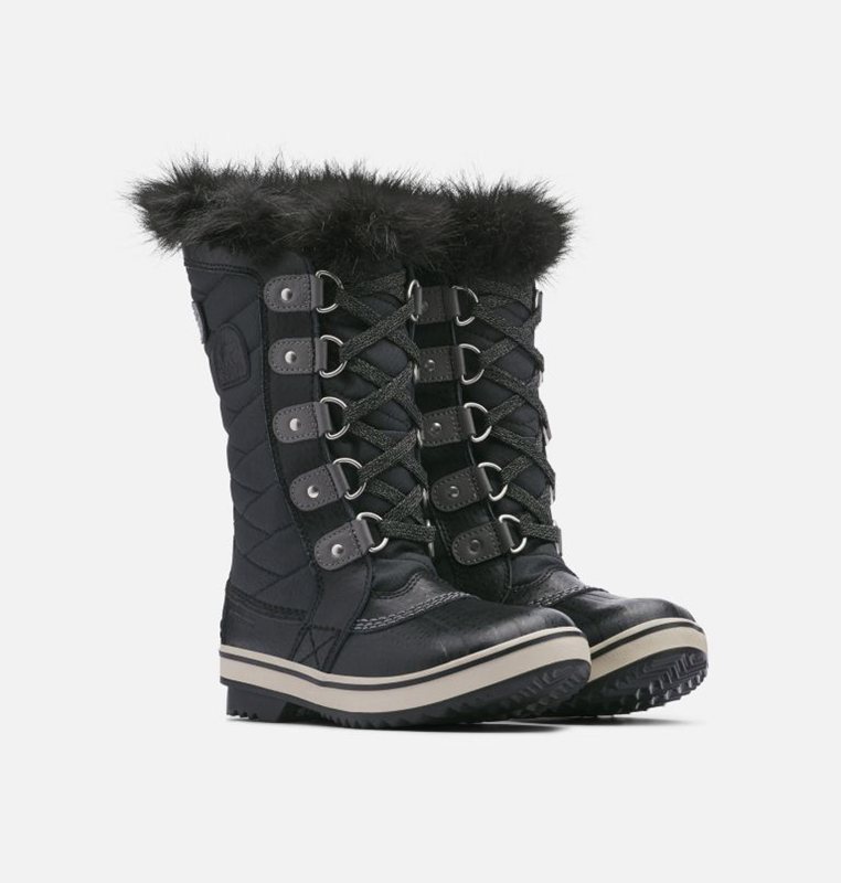 Kids Snow Boots Black - Sorel Youth Tofino™ II - 729-UTCWXL